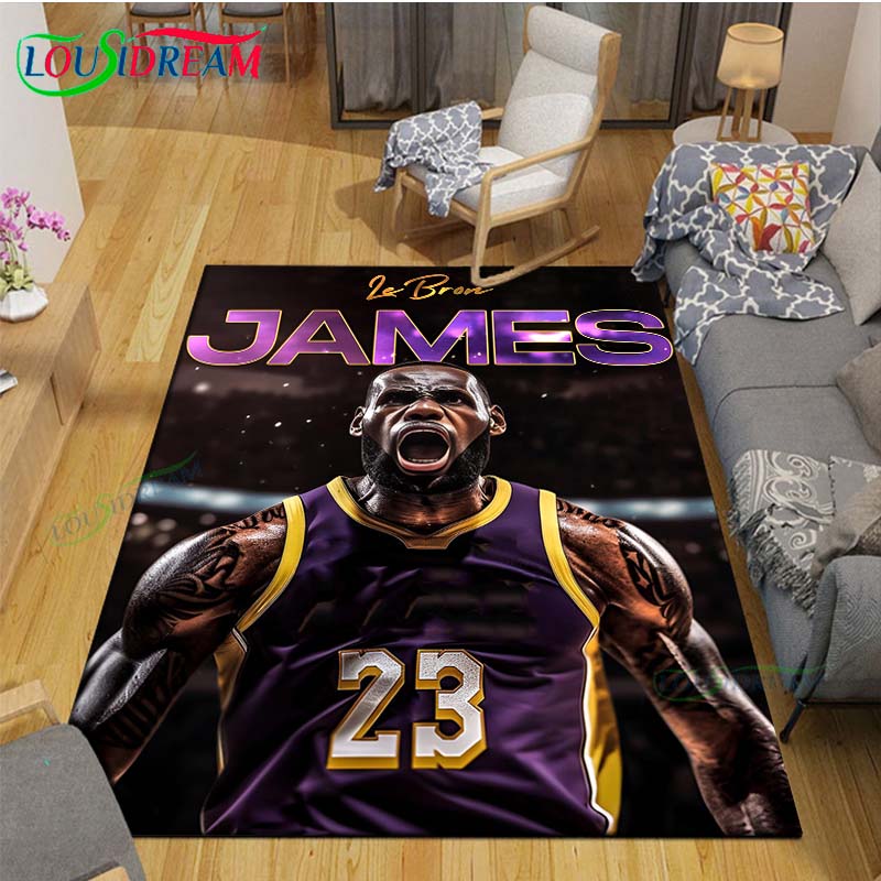 Commercial Printing & Packaging Pvt Ltd - Tapis imprimé étoile de basket-ball l-lebron