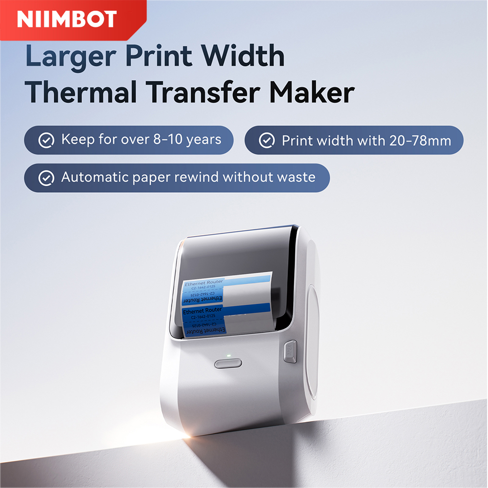 Commercial Printing Definition - Niimbot M3 Imprimante d'étiquettes à transfert