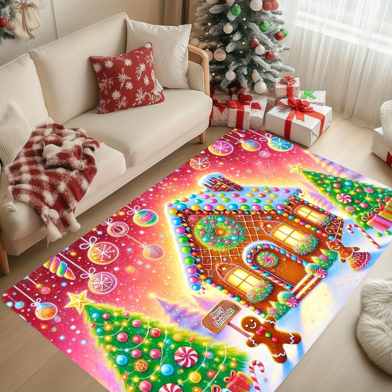 Commercial Printing House - Tapis de sol de Noël motif