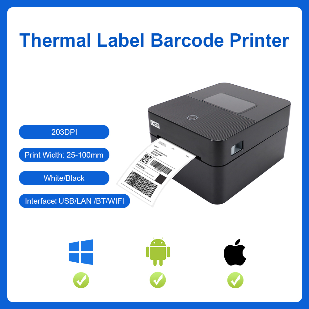 Commercial Printing Options - YHDAA – imprimante thermique d'étiquettes d'expédition