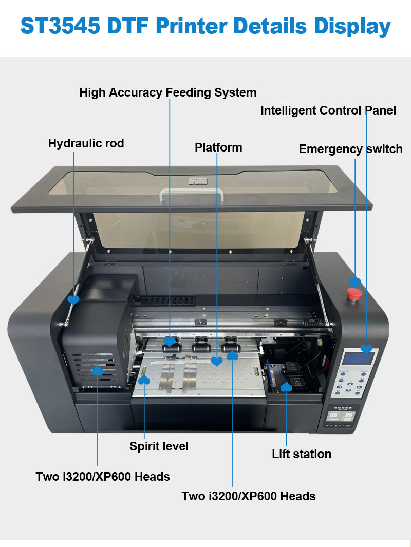 Imprimante DTF A3 30CM avec tê - Commercial Printing Machine For Shirts avis et prix
