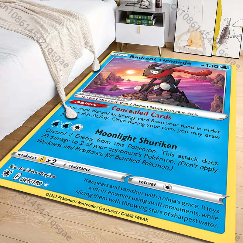 Tapis imprimé avec cartes Poké - Commercial Printing & Packaging Pvt Ltd avis et prix