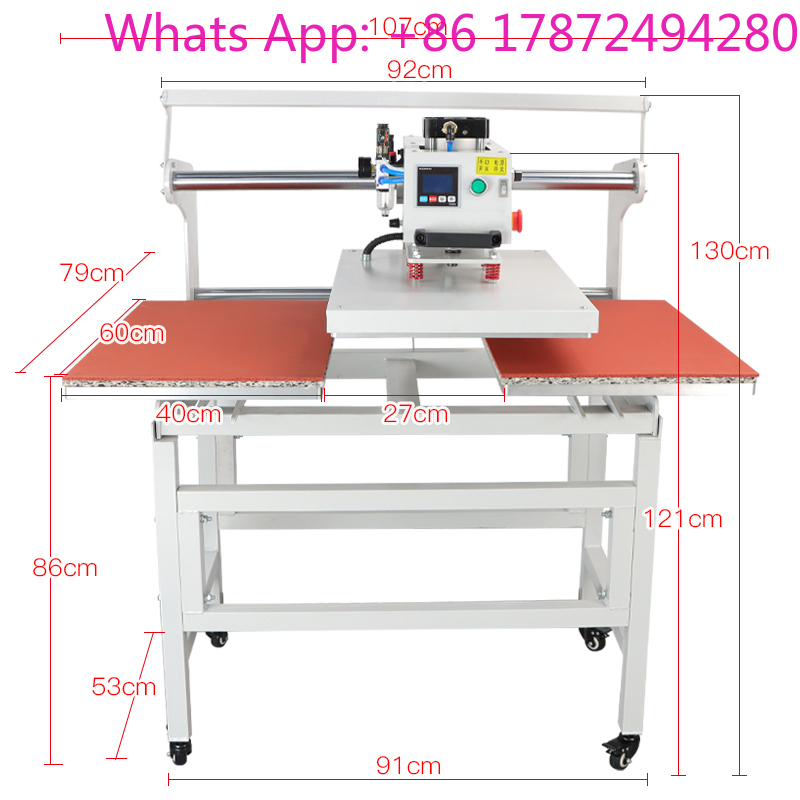 Presse à chaud électrique doub - Commercial Printing Machine For Shirts avis et prix