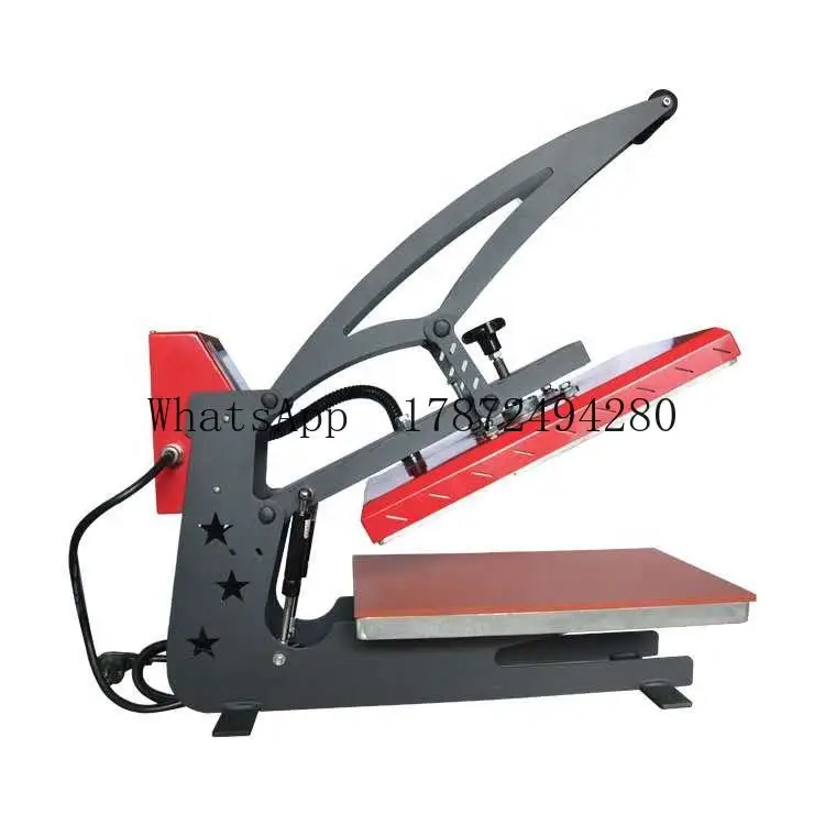 Presse à chaud manuelle haute  - Commercial Printing Machine For Shirts avis et prix