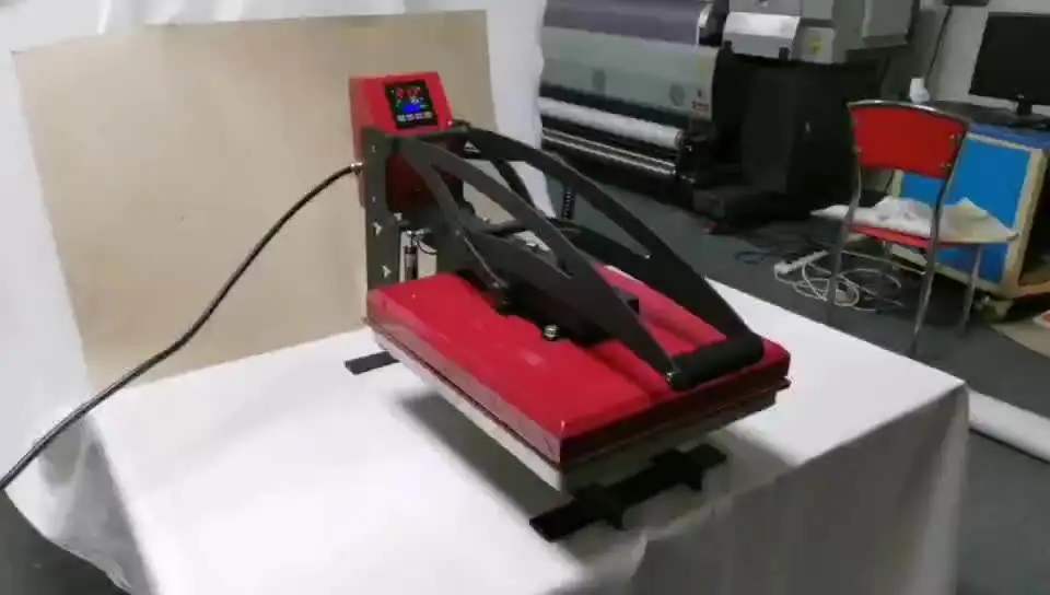 Presse à chaud manuelle haute  - Commercial Printing Machine For Shirts avis et prix